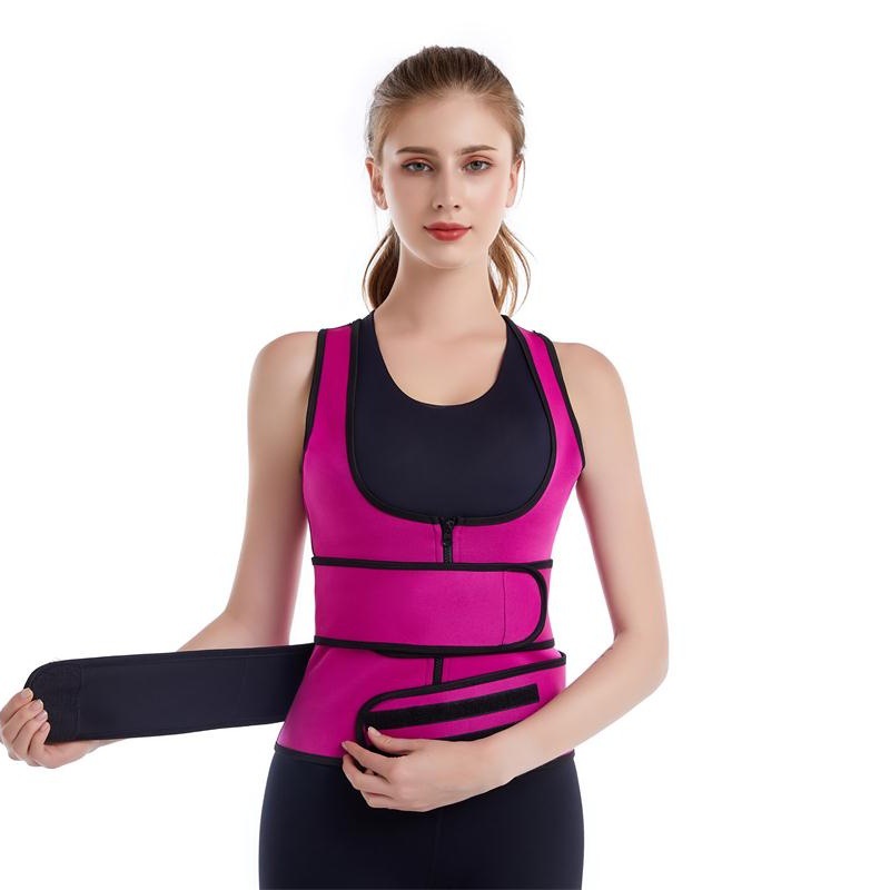 Neoprene Waist Trainer for Women Workout Trimmer Belt Sauna Sweat Corset Cincher