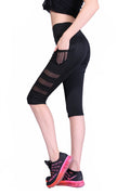Leggings Deportivos Helisopus para mujer -- Cintura Alta, Secado Rapido, Malla Elastica y Bolsillo