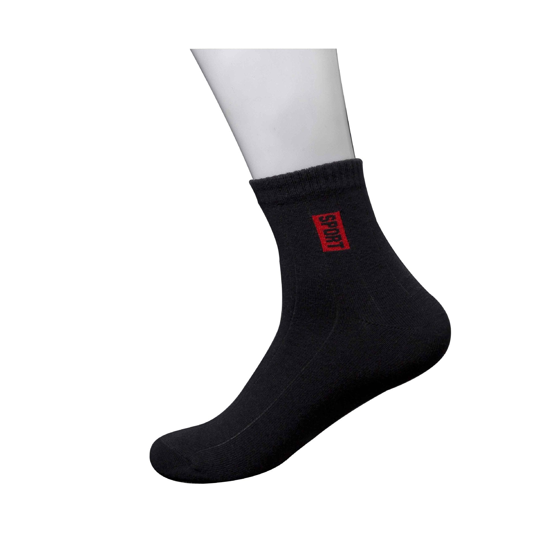 Breathable 5 Pairs Men's Socks Set Cotton Mid-Tube Sweat-Absorbent Casual Trendy Socks