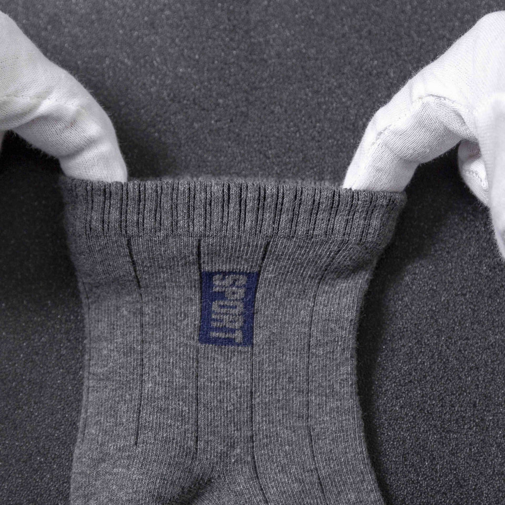 Breathable 5 Pairs Men's Socks Set Cotton Mid-Tube Sweat-Absorbent Casual Trendy Socks