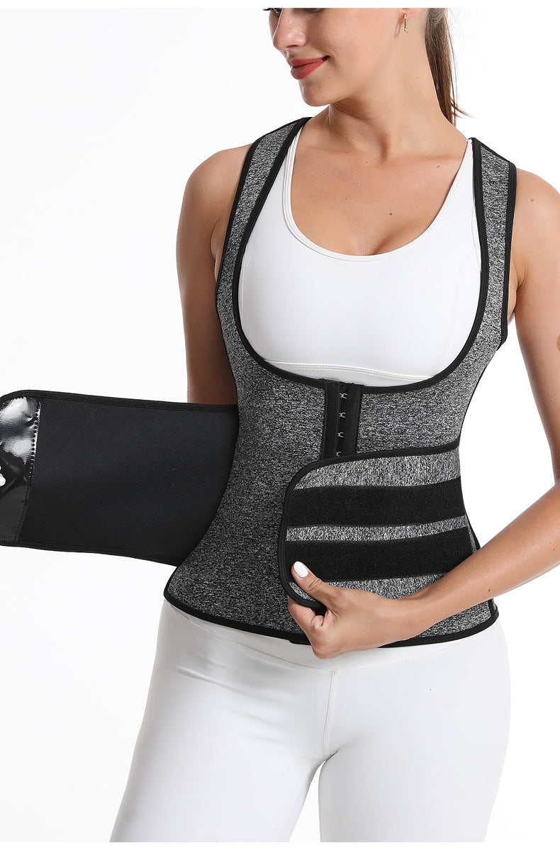 Neoprene Waist Trainer for Women Workout Trimmer Belt Sauna Sweat Corset Cincher