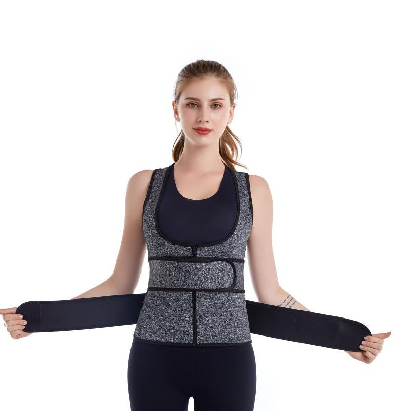 Neoprene Waist Trainer for Women Workout Trimmer Belt Sauna Sweat Corset Cincher