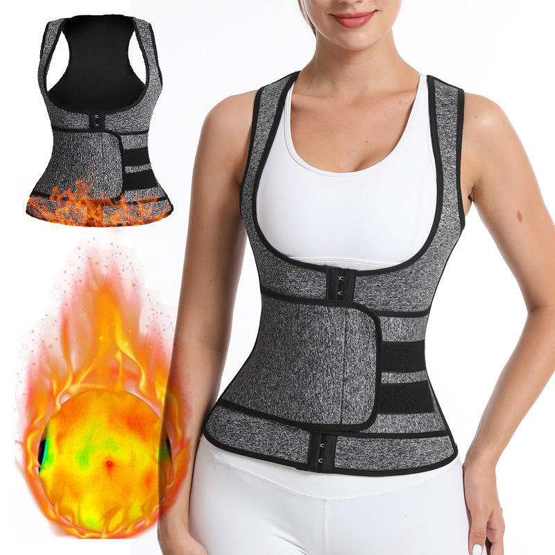 Neoprene Waist Trainer for Women Workout Trimmer Belt Sauna Sweat Corset Cincher