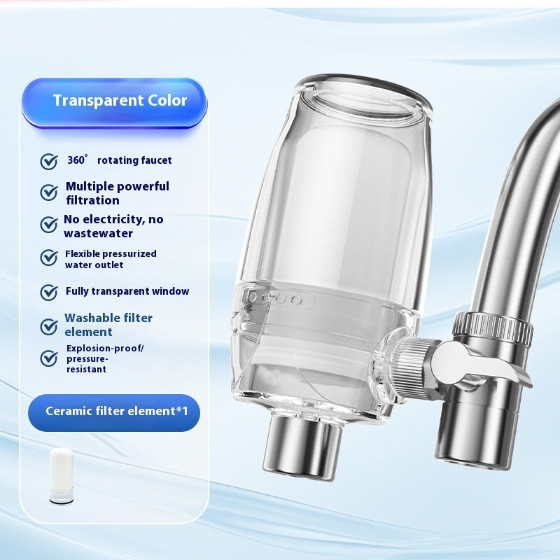 Filtro de Agua para Grifo -- Filtracion Directa al Frente