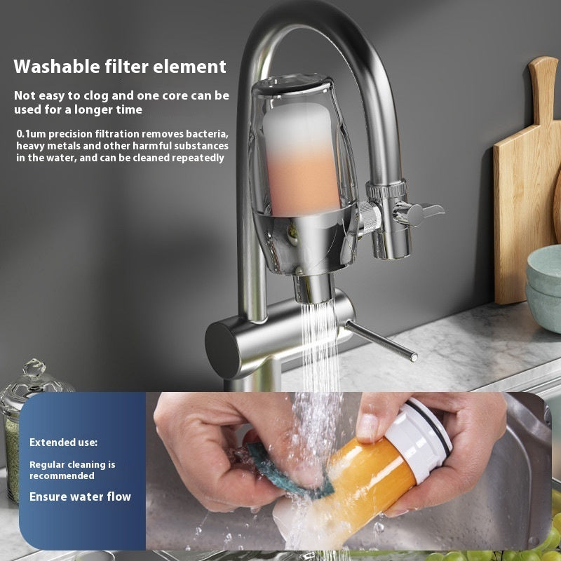 Filtro de Agua para Grifo -- Filtracion Directa al Frente