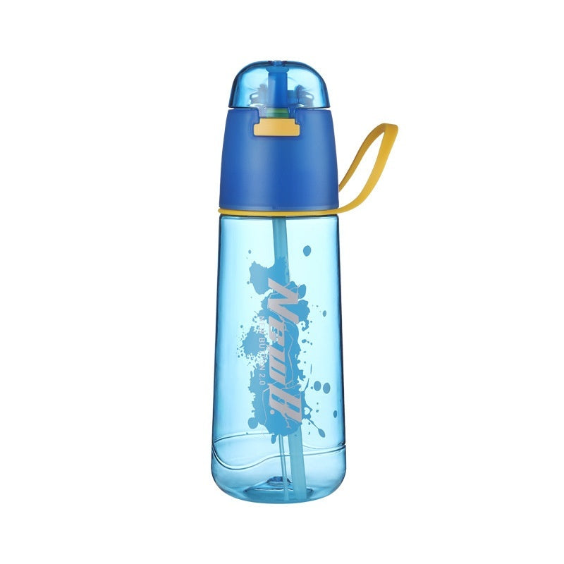 Girls' Hydrating and Cooling Sports Spray Water Bottle