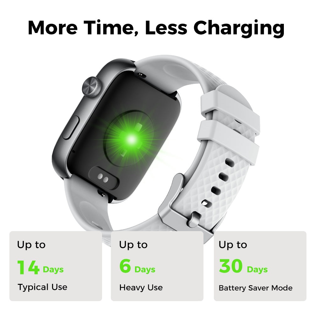 1.95-inch Smartwatch Fitness Tracker with Multiple Exercise Modes