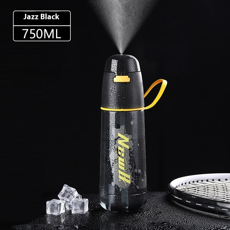 Girls' Hydrating and Cooling Sports Spray Water Bottle